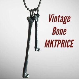 Vintage MKT PRICE Femur Necklace
